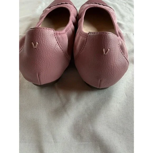 Vionic Prim Tina Women's Ballet Flats Pink Cap Toe Slip On Size 11 W NWOT - Picture 3 of 7